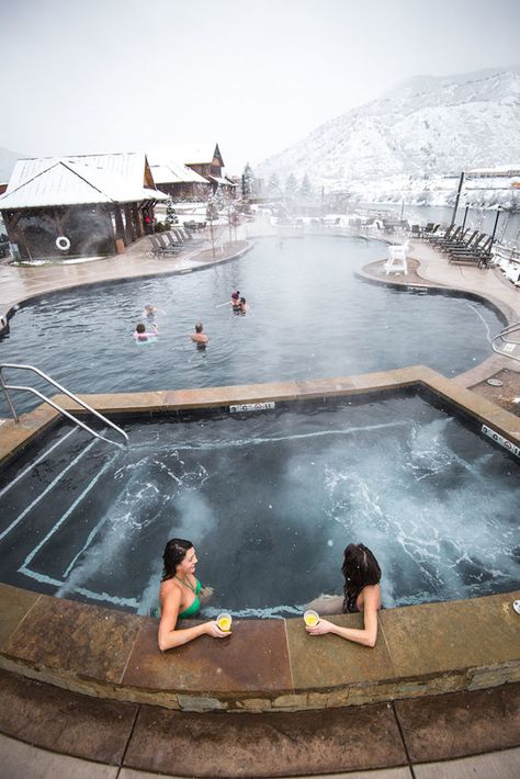 Take a Dip: Warm Winter Pools in Snowy Colorado Hot Springs In Colorado, Colorado Hot Springs, Snowy Colorado, Sensory Water, Vail Resorts, Vail Village, Benefits Of Drinking Water, Outdoor Pool Area, Winter Resort