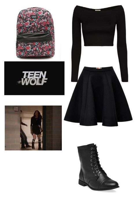 "teen wolf kira inspired outfit" by teen-wolf11111 ❤ liked on Polyvore featuring Torn by Ronny Kobo, MSGM, Wet Seal and Vans Styles Teen Wolf, Lydia Martin Outfits Inspired, Teen Wolf Inspired Outfits, Stiles Stilinski Outfits Girl, Kira Yukimura, Mode Pastel, Teen Wolf Lydia, Teen Wolf Outfits, Movie Inspired Outfits