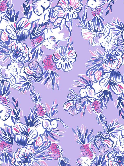 Lilly Pulitzer Iphone Wallpaper, Lilly Pulitzer Patterns, Painting Mood, Purple Lily, Lilly Prints, Lilly Pulitzer Prints, Cute Desktop Wallpaper, Textile Prints Design, Spring Wallpaper