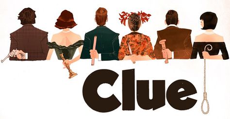 Hasbro's Clue to get a comic book adaptation courtesy of IDW Publishing - Movie News | JoBlo.com Clue Play, Clue 1985, Clue Movie, Madeline Kahn, Mystery Dinner Party, Mystery Dinner, Mystery Games, Best Mysteries, Theatre Poster