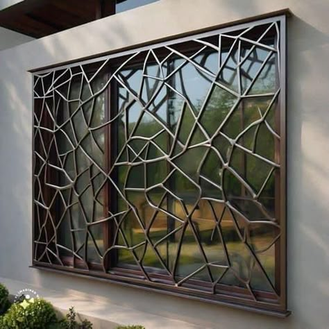 Unique Window Grill Design, Grill For Windows Design, Grills For Windows Design, Unique Balcony Design, House Grill Design Ideas, Metal Windows Design, Grills Design Window, Window Iron Grill Design Modern, Grill Window Design Modern