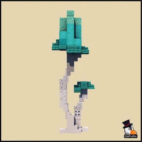 Minecraft Ocean Decoration, Detailed Minecraft Houses, Minecraft World Spawn Ideas, Minecraft Koi Fish, Cute Minecraft Animal Statues, Minecraft Fog Effect, Custom Mushroom Minecraft, End Builds Minecraft, Minecraft Alice In Wonderland