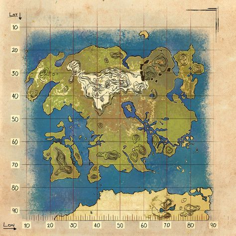 Ark Survival Evolved Bases, Dinosaur Hunter, Lost Island, Explorer Map, Island Survival, Best Armor, Data Map, Swords Tarot, Singing Monsters