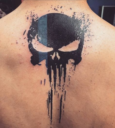 The Punisher Tattoo Design, Man Arm Tattoo Ideas Simple, Punisher Tattoo For Men, Punisher Tattoo Design, The Punisher Tattoo, Tattoo Cover Up Ideas For Men, Coverup Tattoo Design For Man, Punisher Skull Tattoo, Punisher Tattoo