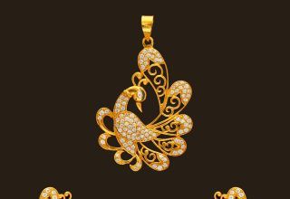 Latest Peacock Gold Pendant Designs Gold Peacock Pendant, Best Ring Designs, Gold Pendant Designs, Mehndi Jewellery, Best Ring, Gold Jewels Design, Pendant Designs, Peacock Pendant, Casual Rings