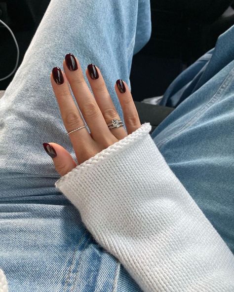 Kutek Disney, November Nails, Fall Gel Nails, October Nails, Smink Inspiration, Classy Acrylic Nails, Makijaż Smokey Eye, Thanksgiving Nails, Dark Nails