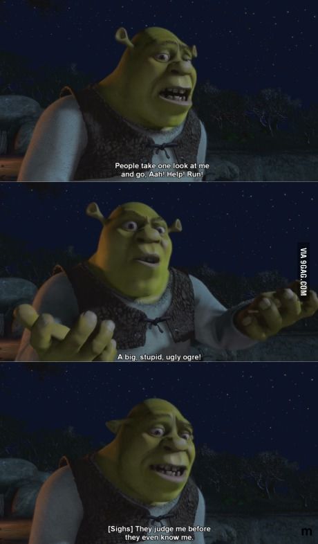 Shrek was so deep to understand as a kid Shrek Scenes, 2001 Wallpaper, Shrek Poster, Shrek Quotes, Shrek 2001, Shrek Memes, Child Marriage, So Deep, Buzzfeed Quizzes