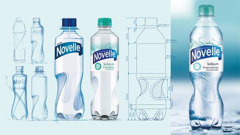 Pet Bottle Design, Water Packaging Design, Bottle Design Water, Mineral Water Brands, Plastic Bottle Design, Brewery Design, Minimal Tattoo Design, Water Packaging, Brand Strategy Design