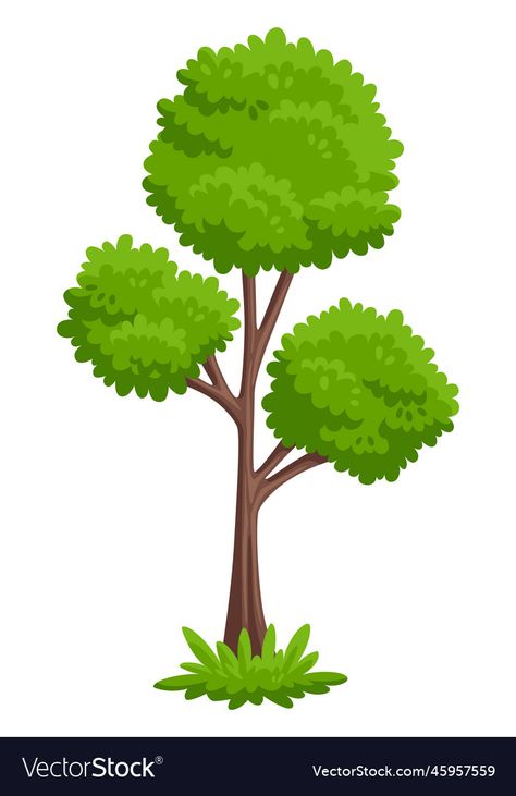 Forest Games, Bird Coloring, Woodland Plants, Plant Icon, Cartoon Trees, Cartoon Green, Tree Icon, Forest Plants, Plant Vector