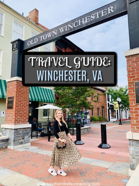 TRAVEL GUIDE: Weekend in Winchester, VA | Southern Belle in Training Winchester Va Things To Do In, Winchester Virginia, Fun Trips, Virginia Vacation, Travel Kids, Usa City, Winchester Va, Virginia Travel, Virginia Is For Lovers