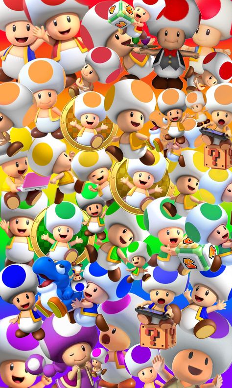 Toad Wallpaper, Super Mario Bros Toad, Toad Mario Bros, Toad Mario, Glow Paint, Modern Games, Animal Crossing Pocket Camp, Name Wallpaper