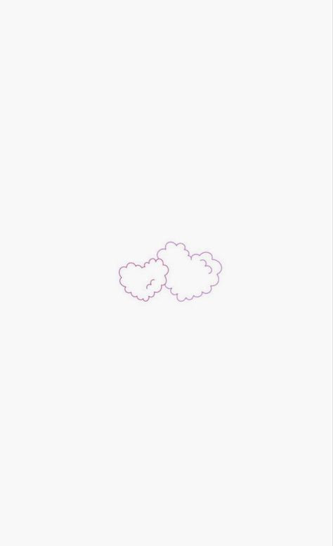 Heart Clouds Drawing, Pretty Cloud Tattoo, Heart Cloud Drawing, Pink Cloud Summer Tattoo, Cloud Heart Tattoo, Cloud Fine Line Tattoo, Heart With Wings Aesthetic, Minimalist Cloud Tattoo, Newjeans Tattoo