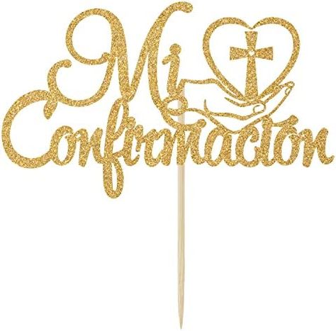 Confirmation Toppers, Sewing Cake, Confirmation Cake Topper, Recuerdos Primera Comunion Ideas, First Communion Decorations, Communion Decorations, First Communion, Cupcake Toppers, Cake Toppers