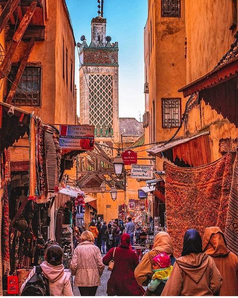 ozy fes 😍 📸 @akram_arrouija Morocco Market, Morocco Photography, Fez Morocco, Visit Morocco, Al Andalus, I Want To Travel, Travel Instagram, Beautiful City, Study Abroad