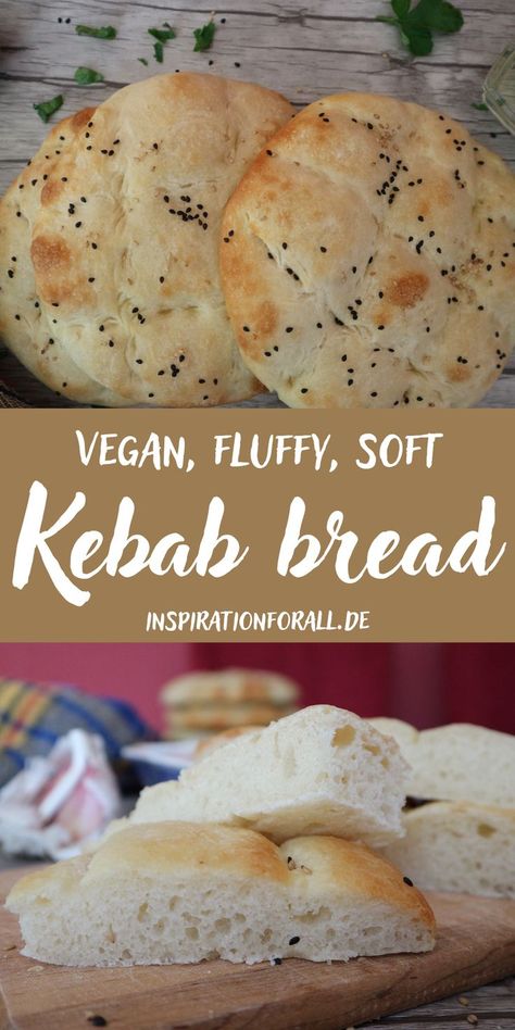 Bread Vegan Recipe, Vegan Kebab, Food Recipes Lunch, Vegan Flatbread, Dessert Recipes Healthy, Homemade Hummus, Easy Food Recipes, Delicious Food Recipes, Recipes Lunch