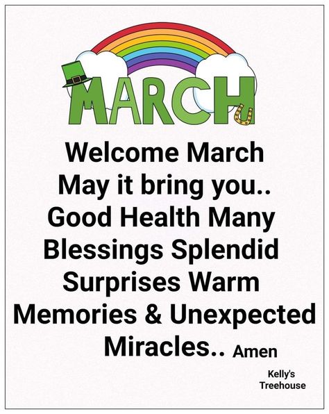 Welcome March. May It Bring You Good Health, May Blessings, Splendid Surprises, Warm Memories Welcome March Images, March Blessings, May Blessings, March Images, Welcome March, New Month Quotes, New Month, Good Health, Bring It On