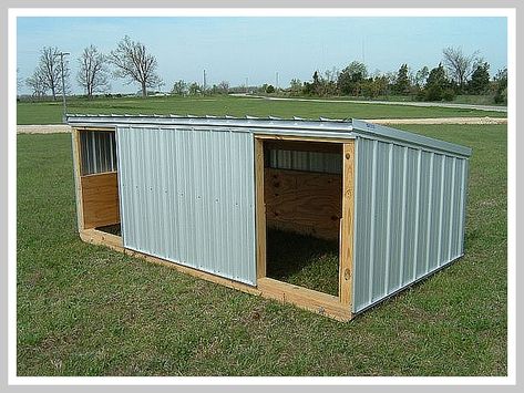 Dog House - Not next week, not tomorrow, Take Action NOW! Buy what you need from one of the world's largest online store. Pig Shelter, Easy Shed, Goat Shed, Livestock Shelter, Goat Shelter, Goat Pen, Planning Life, Goat House, Goat Barn