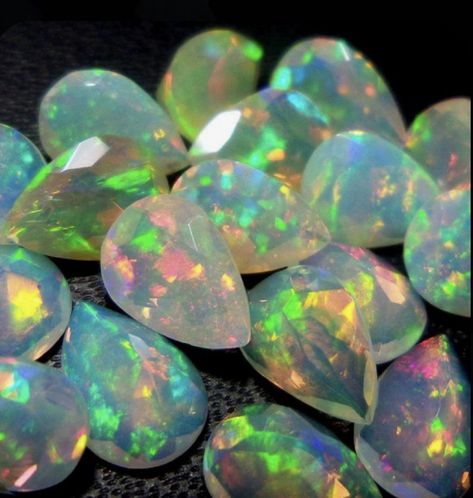 Drivers Lisence, Fire Play, Fire Opals, Rainbow Fire, Color Rainbow, White Moonstone, Cut Top, Jaipur India, Types Of Stones