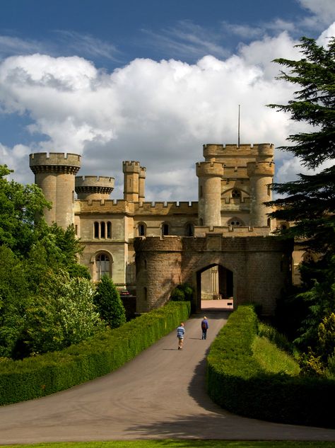 The Eye of Eastnor | A mock Norman castle at the foot of the… | Flickr Eastnor Castle, Norman Castle, Castles In Europe, British Castles, Castles Around The World, Old Castle, English Castles, Castles In England, Castle Mansion