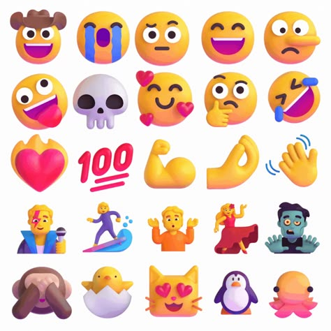 Microsoft Teams' 3D Fluent Emojis 3d Icon Animation, Emoji Animation, 3d Emojis, Emoji Illustration, 3d Emoji, Flag Emoji, Emoji Day, Animated Emojis, World Emoji