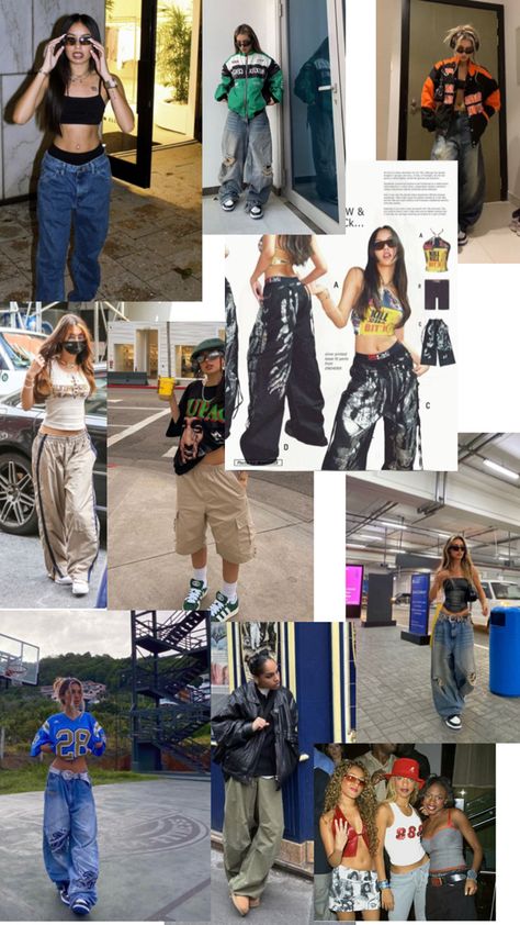 Early 2000s Streetwear, 2000s Outfit, 2000s Streetwear, Outfit Goals, Early 2000s, Retro Outfits, Dream Wardrobe, Streetwear Fashion, Casual Outfits