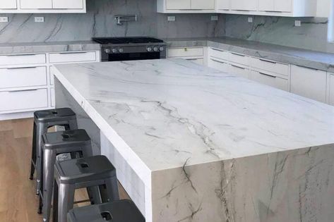 Mont Blanc Granite, Mont Blanc Quartzite, Travertine Countertops, Types Of Kitchen Countertops, Countertop Prices, Porcelain Countertops, Best Kitchen Countertops, Composite Sinks, Quartz Backsplash