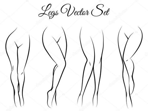 Legs Sketch, Legs Illustration, Woman Body Sketch, Legs Drawing, Leg Reference, Mannequin Legs, Drawing Legs, Eye Drawing Tutorials, Drawing Body Poses