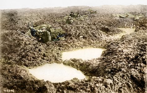 2nd Battle of Passchendaele, 16th Canadian MG Company | Flickr Battle Of Passchendaele, Battle Of Ypres, Ww1 History, Colouring Pics, Western Front, Military Diorama, July 31, Type Setting, First World