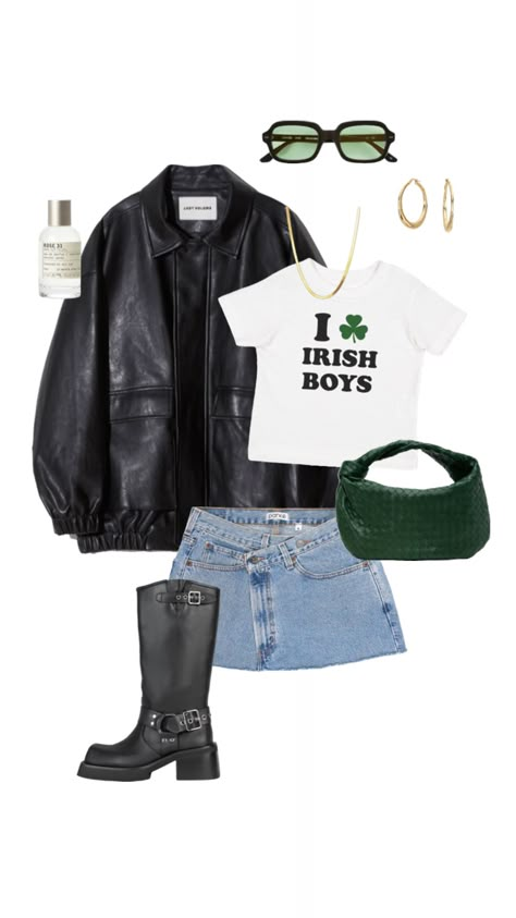 st pattys day outfit inspo🍀 Niall Horan Inspired Outfits, St Pattys Outfit, Pattys Day Outfit, Niall Horan Outfits, Consert Outfits, St Pattys Day Outfit, Concert Fashion, Europe Outfits, Trendy Outfits For Teens