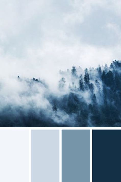 Air Colour Palette, Blue Aesthetic Palette, Air Color Palette, Prussian Blue Color Palette, Earthy Blue Color Palette, Prussian Blue Aesthetic, Nordic Color Palette, Moodboard Website, Blue Pallets