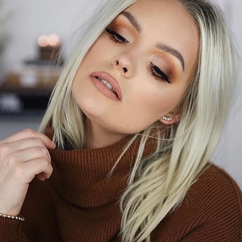 Profile Makeup, Brown Eyeshadow Looks, Fox Makeup, Brown Eyeshadow, Promo Videos, Makeup Geek, Eyeshadow Looks, Girly Things, Makeup Tutorial