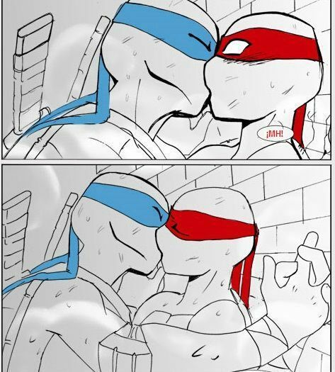 My collection yaoi ( TMNT, Ninjago and others) - Leonael - Halaman 2 - Wattpad Raphael Tmnt, Tmnt Leo, Tmnt Characters, Leonardo Tmnt, Tmnt Comics, Cartoon Ships, Teenage Mutant Ninja Turtles Art, Tmnt Artwork, Gay Comics