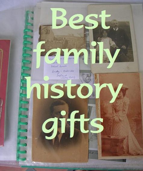 Best Genealogy Gifts for a Genealogist or Family History Researcher Family History Gifts Ideas, Family History Ideas, Family History Crafts, History Crafts, Genealogy Gifts, Best Family Gifts, Old Photographs, Family Reunion, Family Gathering