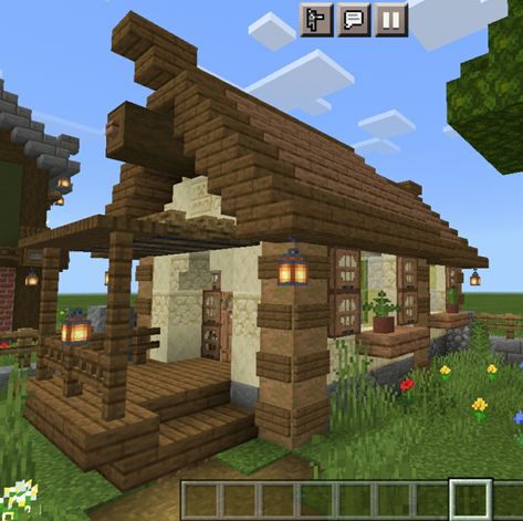 Minecraft Medieval Apartment, Minecraft Cartographer House, Medieval Farmhouse Minecraft, Minecraft Medieval Blacksmith House, Minecraft Woodcutter House, Minecraft Monster Spawner Farm, Minecraft Builds, Minecraft Designs, Minecraft