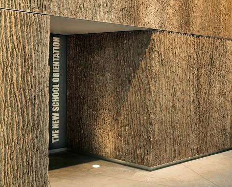 Poplar Bark Panels | Poplar Wood Wall Covering Panels | Bark House Bark Wall, Wall Paneling Ideas, Cladding Texture, Wood Wall Covering, Paneling Ideas, Tree Bark Texture, Interior Cladding, Wood Bark, Timber Buildings