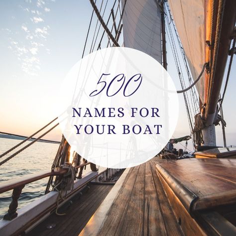 Unique Boat Names, Clever Boat Names, Cool Boat Names, Fishing Boat Names, Sailboat Names, Funny Boat Names, Sailboat Yacht, Boat Humor, Boat Names