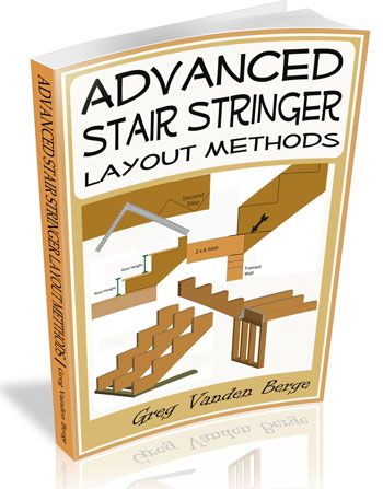 Advanced Stair Stringer Layout Methods Book Stair Stringer Layout, How To Make Stairs, Winder Stairs, Stairs Stringer, Building Stairs, Treads And Risers, Staircase Railings, Book App, Structural Engineering