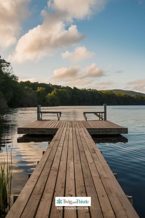 Learn how to construct a floating dock boat with these simple steps. Ideal for both beginners and experienced DIY enthusiasts. #DIYConstruction #FloatingDockBoat #EasyProjects #WaterRecreation #BuildYourOwn Lake House Dock, Diy Dock, Building A Dock, Floating Boat Docks, Lake Dock, Floating Dock, Diy Boat, Farm Ideas, Boat Dock