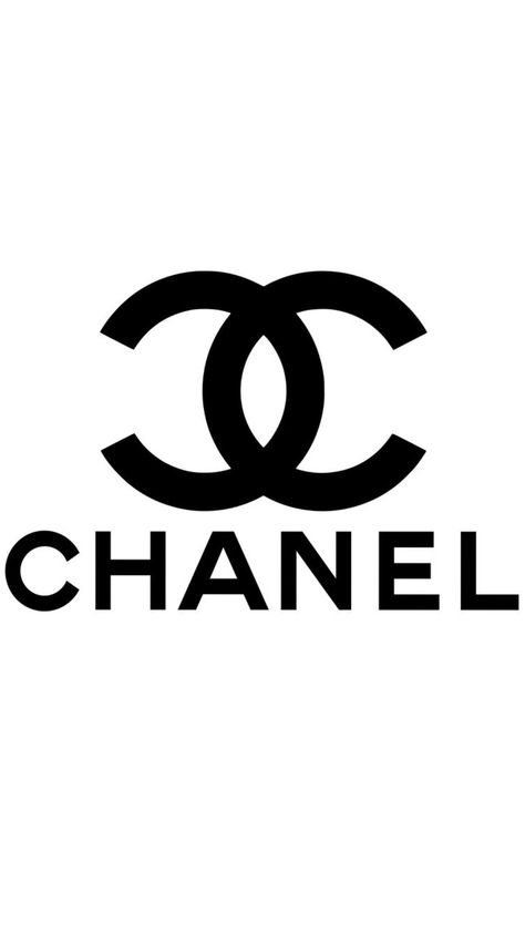 #chanel #blackandwhite #rich Designer Aesthetic Black And White, Chanel Wallpaper Black, Chanel Typography, Chanel Symbol, Channel Wallpaper, Chanel Printable, Light Wallpapers, Universe Magic, Sans Serif Logo