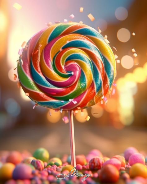 Sweeten your July 20th with a classic treat for National Lollipop Day! 🍭✨ From nostalgic favorites to artisanal creations, lollipops add a pop of fun to any day. What’s your favorite lollipop flavor? #LollipopDay #SweetTreats #July20th #MAYAiCEO #Foodie #Yummy Big Lollipop, Expressive Lettering, Unique Lollipops, Crystal Lollipop, Big Lollipops, Hard Candy Lollipops, Old Lanterns, Sweet Candy, Lollipop