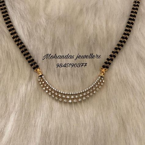 Diamond Mangalsutra Pendants Design, Real Diamond Mangalsutra Designs, Real Diamond Mangalsutra, Diamond Mangalsutra Designs, Mangal Sutra, Mangalsutra Design, Black Beads Mangalsutra Design, Diamond Mangalsutra, Diamond Pendants Designs