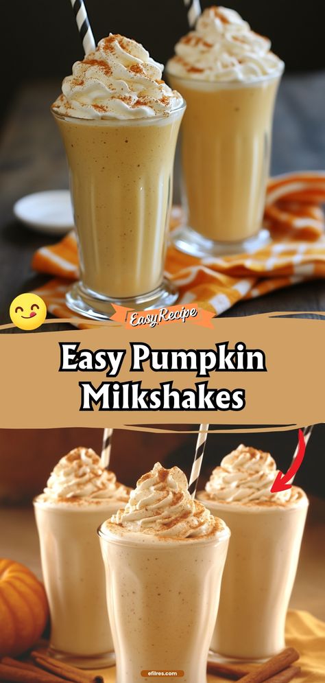 Fall Milkshake Recipes, Pumpkin Spice Milkshake Recipe, Pumpkin Pie Milkshake Recipe, Pumpkin Pie Milkshake, Pumpkin Shake Recipe, Milk Shake Recipes, Pumpkin Milkshake Recipe, Pumpkin Spice Milkshake, Pumpkin Shake