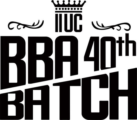 IIUC BBA 40th Batch Logo designed by Taohid Al Mahmud Ibm Logo, Company Logo, Logo Design, Tech Company Logos, ? Logo, Design, Logos