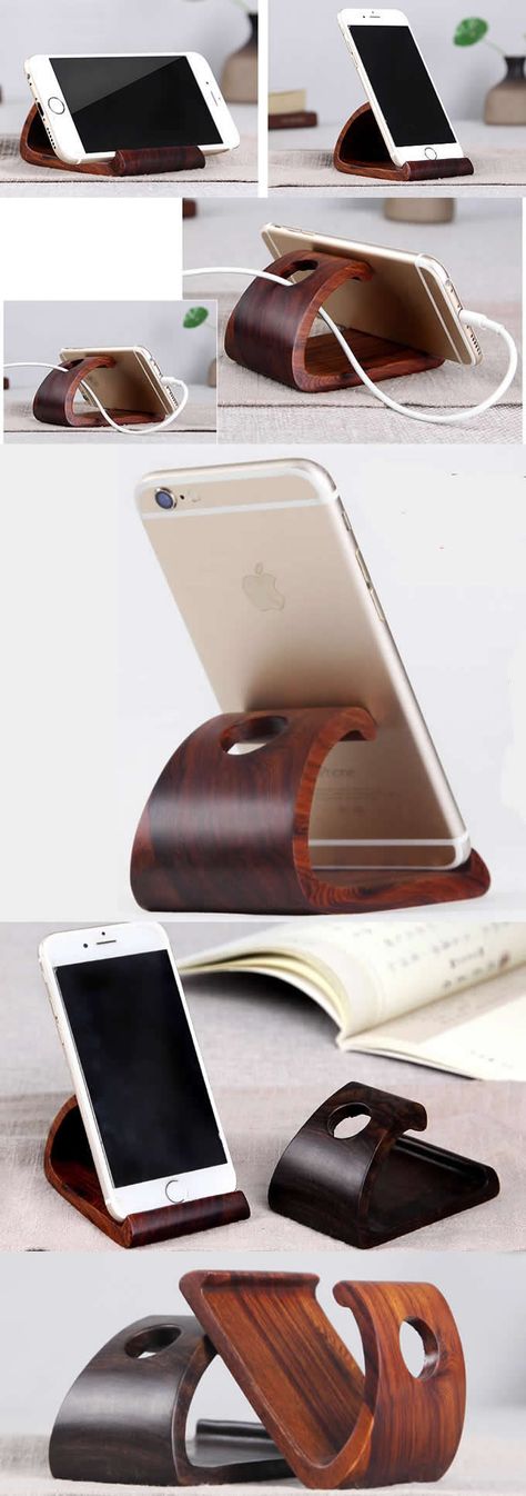 Diy Phone Stand Wood Tablet Holder, Wooden Accessory, Diy Phone Stand, Business Card Display, Card Display Stand, Monster Shapes, Office Desk Organizer, Business Card Displays, Ipad Holder