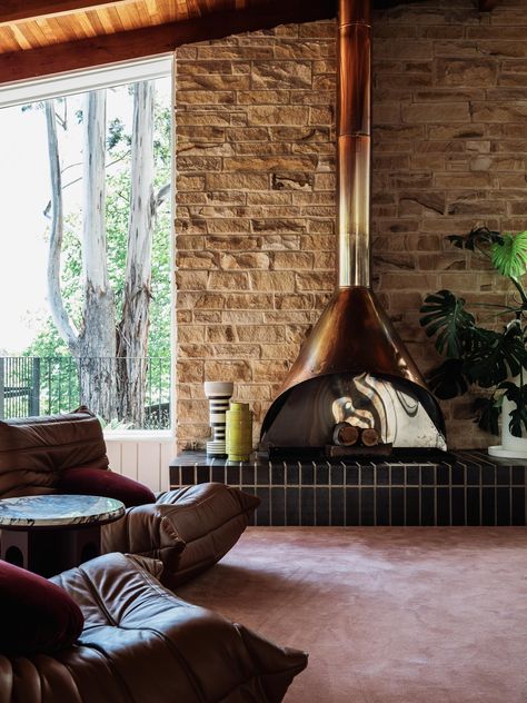 Flack Studio, 1970s House, Timber Ceiling, Interior Design Awards, Timber Deck, Vogue Living, Bay House, Decoration Design, Home Studio