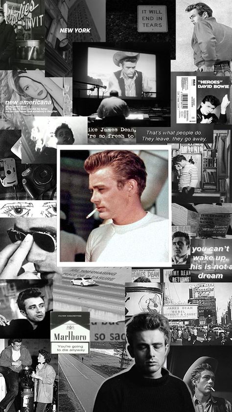 James Dean Wallpaper Iphone, James Dean Aesthetic Wallpaper, James Dean Wallpaper, Old Hollywood Lockscreen, 1950s Aesthetic Wallpaper, Old Hollywood Aesthetic Wallpaper, 60s Aesthetic Wallpaper, Golden Age Of Hollywood Aesthetic, 1950s James Dean