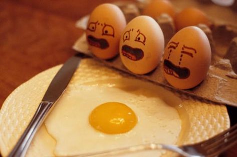 Visit the post for more. Funny Eggs, Easter Humor, Egg Art, An Egg, Food Humor, Nutrition Tips, Funny Art, Get Healthy, Food Art