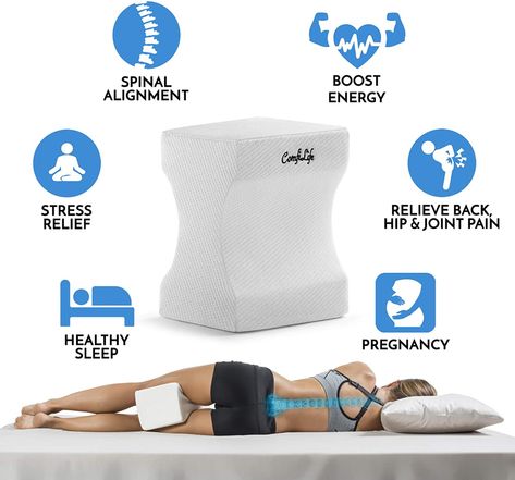 Hip Pain Relief, Knee Pillow, Leg Pillow, Sciatica Relief, Back Pain Remedies, Upper Back Pain, Nerve Pain Relief, Sciatic Nerve Pain, Knee Exercises