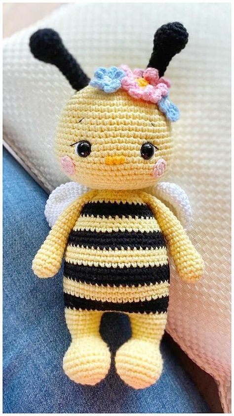 Crochet Bee Free Pattern