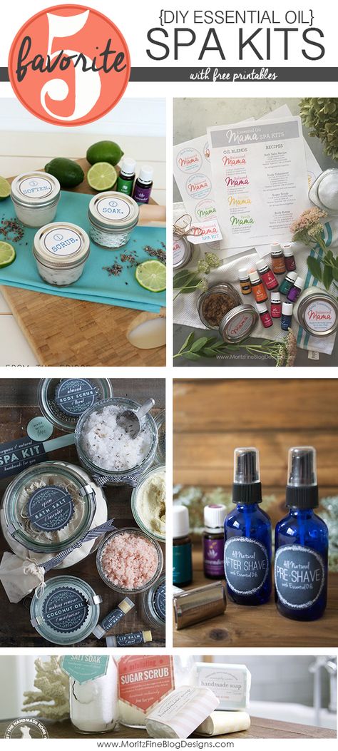 Diy Hygiene, Diy Spa Kit, Diy Spa Gifts, Spa Kits, Doterra Blends, Homemade Spa, Diy Spa Day, Essential Oil Beauty, Diy Makeup Vanity